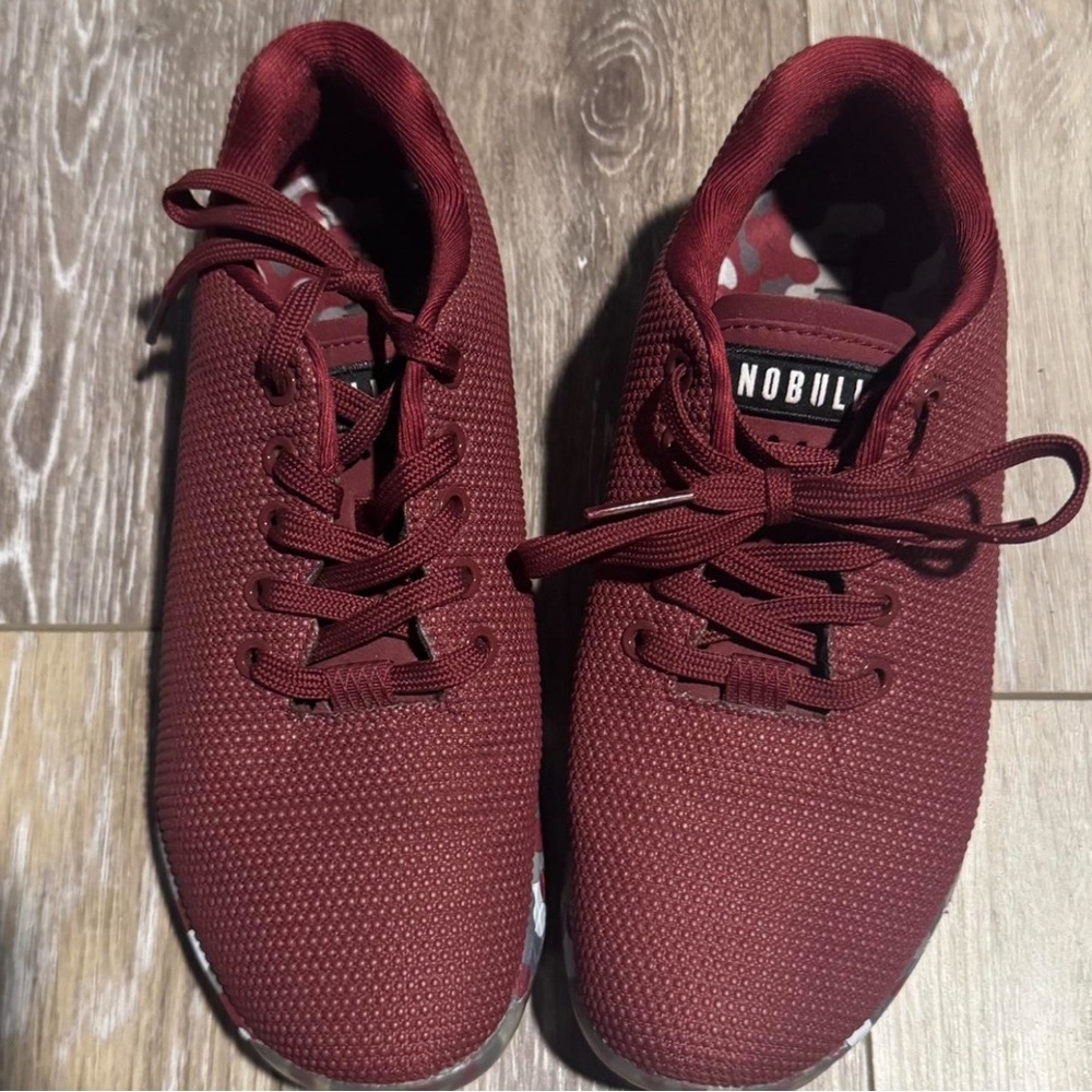 NOBULL Burgundy Athletic Sneakers